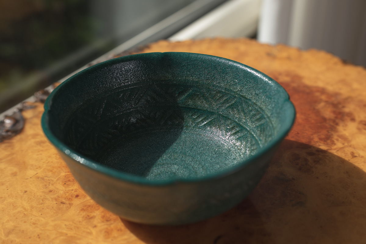 三岛钵 果子器（田边惠右）