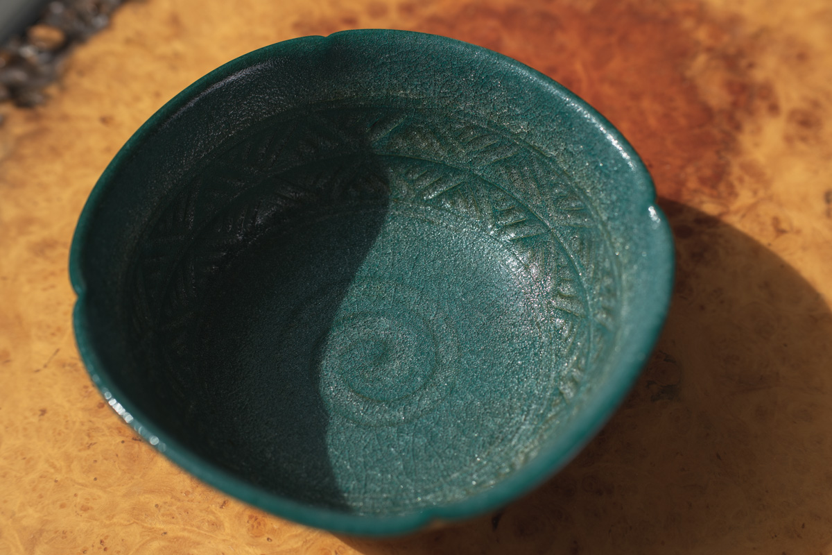 三岛钵 果子器（田边惠右）