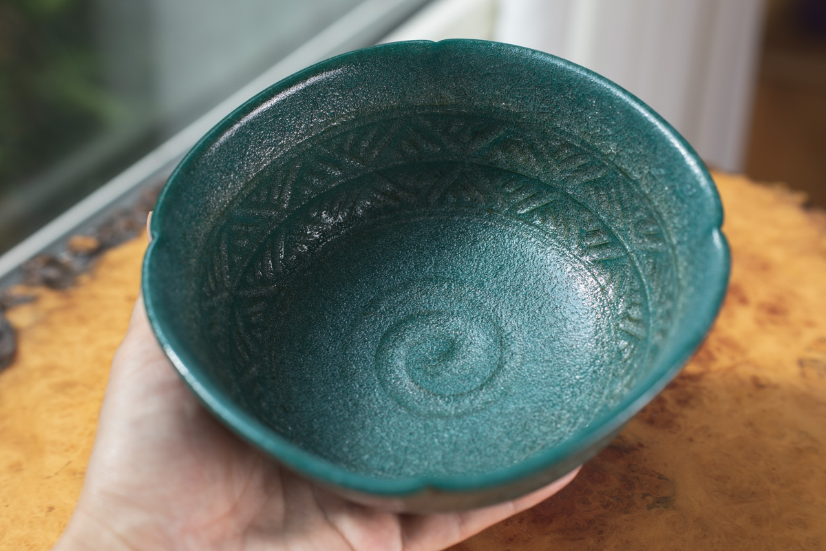 三岛钵 果子器（田边惠右）