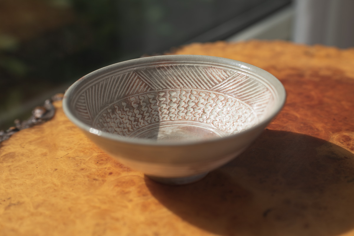 三岛茶碗（河合瑞丰）