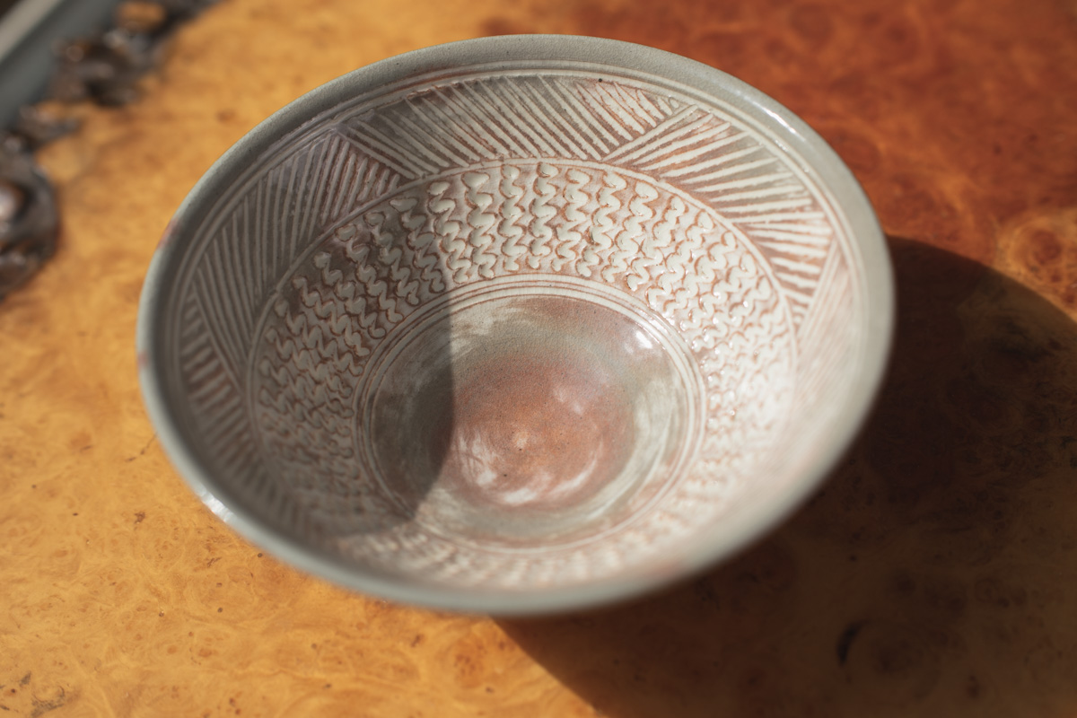 三岛茶碗（河合瑞丰）