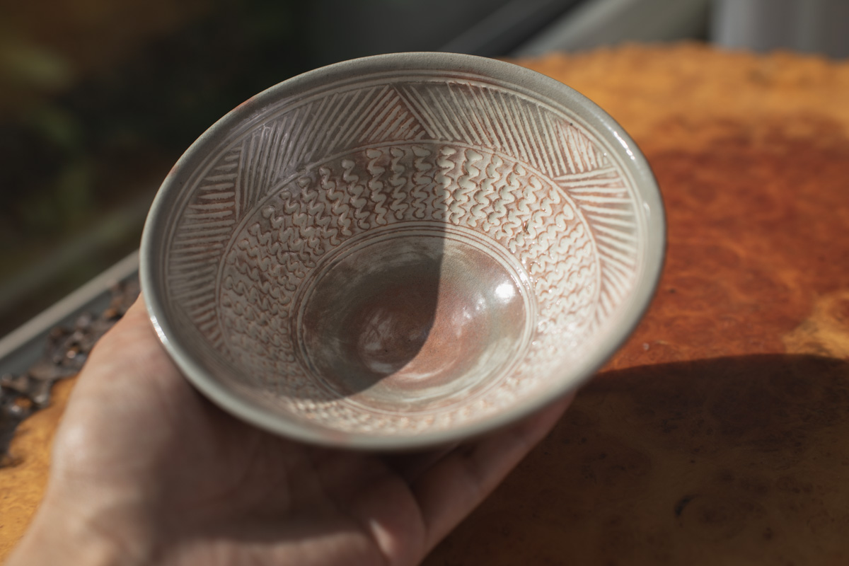 三岛茶碗（河合瑞丰）