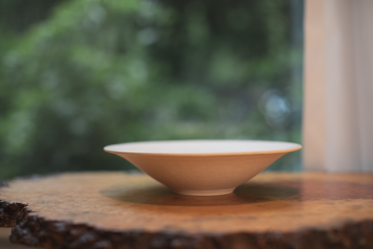 黄白釉浅钵（佐野元春）