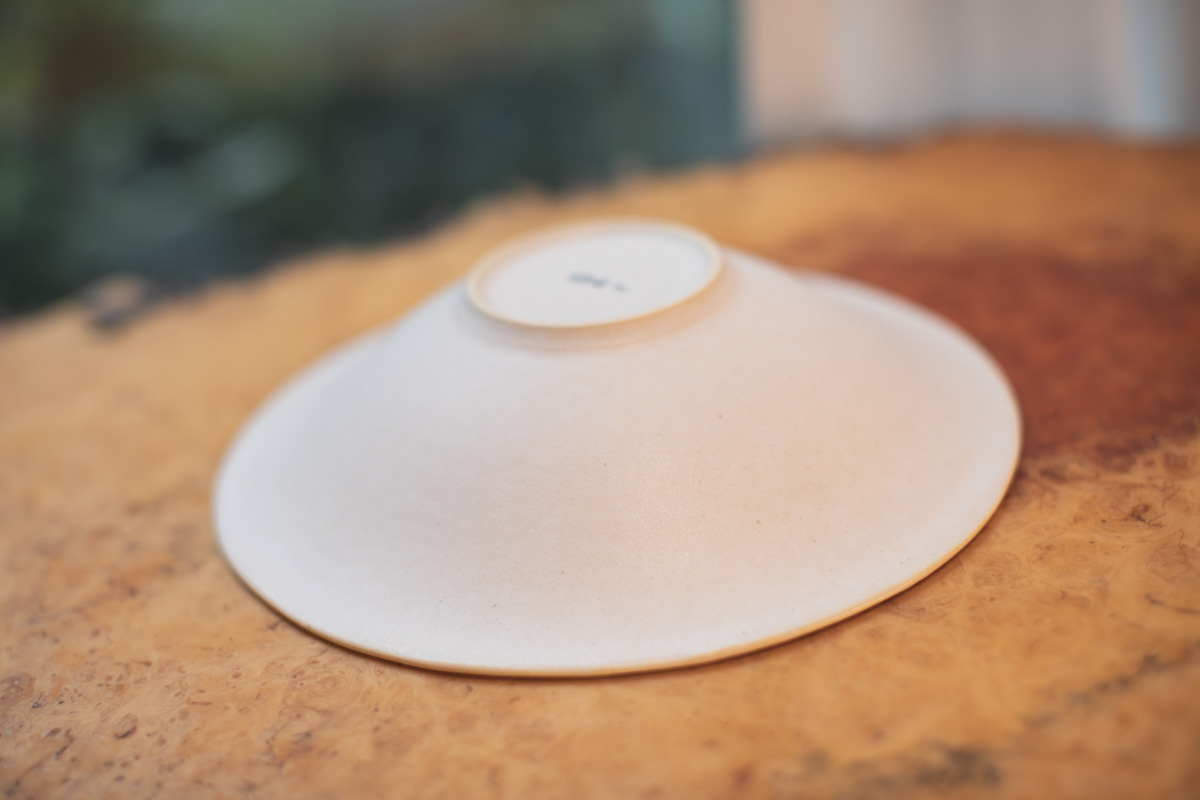 黄白釉浅钵（佐野元春）