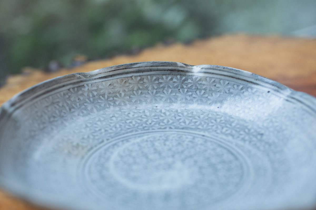 三岛八角小皿（井铜心平）