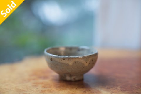 灰釉酒吞/杯子（四海大）