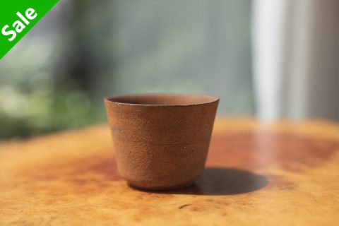 烧缔薄胎猪口杯（二阶堂明弘）