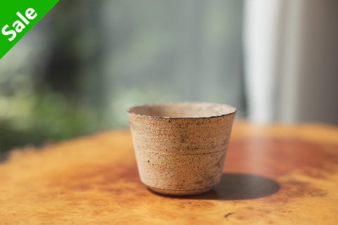 烧缔薄胎猪口杯（二阶堂明弘）