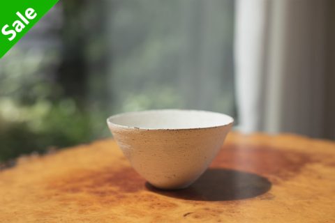 烧缔薄胎茶碗小碗（二阶堂明弘）