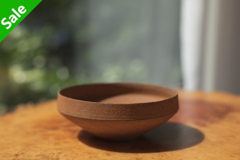 烧缔薄胎折边小钵（二阶堂明弘）