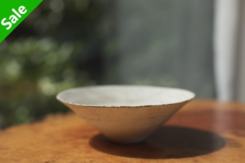 烧缔薄胎小浅钵（二阶堂明弘）