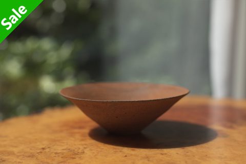 烧缔薄胎小浅钵（二阶堂明弘）