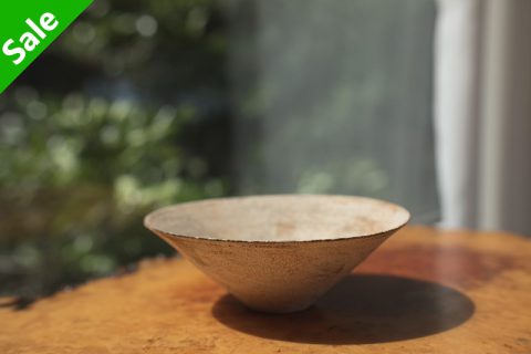 烧缔薄胎钵 中（二阶堂明弘）