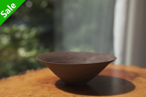 烧缔薄胎钵 中（二阶堂明弘）