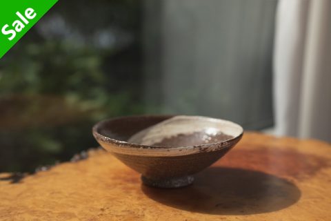 刷毛目茶碗（森冈嘉祥）