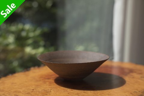 烧缔薄胎钵 中（二阶堂明弘）