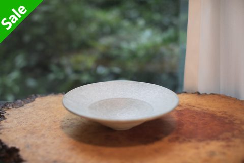 蓝白釉轮缘钵（佐野元春）