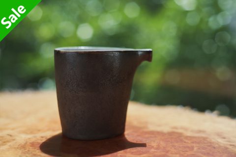 黑铁釉片口 高款中号（安藤雅信）