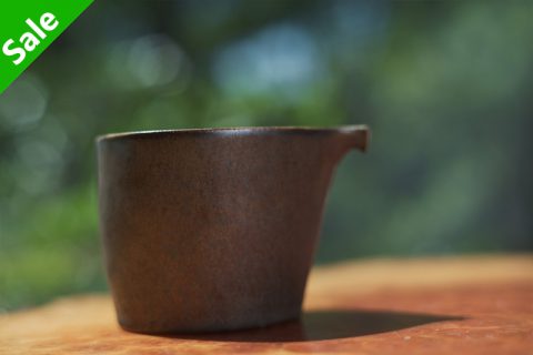 黑铁釉片口 中款中号（安藤雅信）