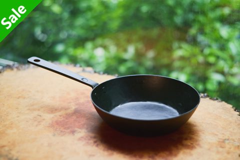 平底铁锅 18cm（野锻冶）