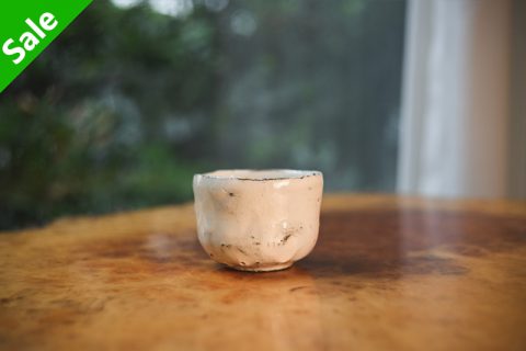 白粉引酒杯茶杯（鹤野启司）