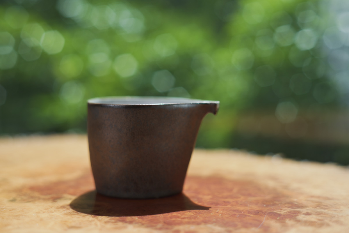 黑铁釉片口 中款中号(安藤雅信)