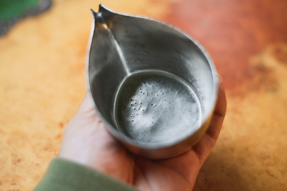 银彩釉片口 矮款中号（安藤雅信）