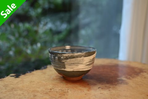 三岛纹碗（平安花黄）