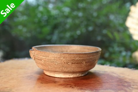 三岛纹片口碗（山内达雄）