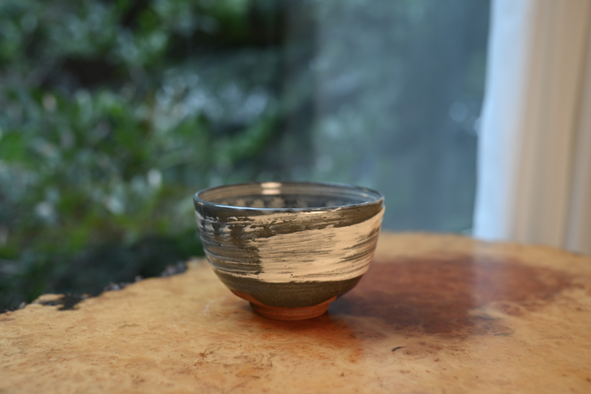 三岛纹碗(平安花黄)
