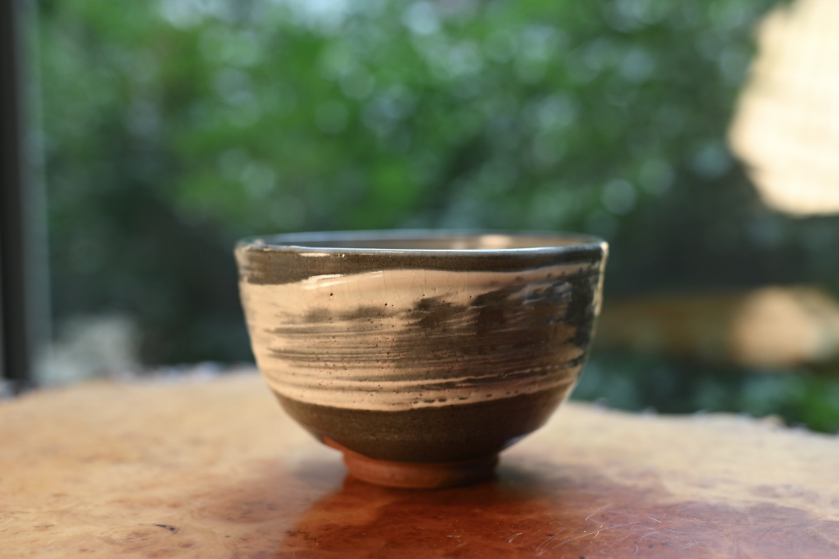 三岛纹碗(平安花黄)
