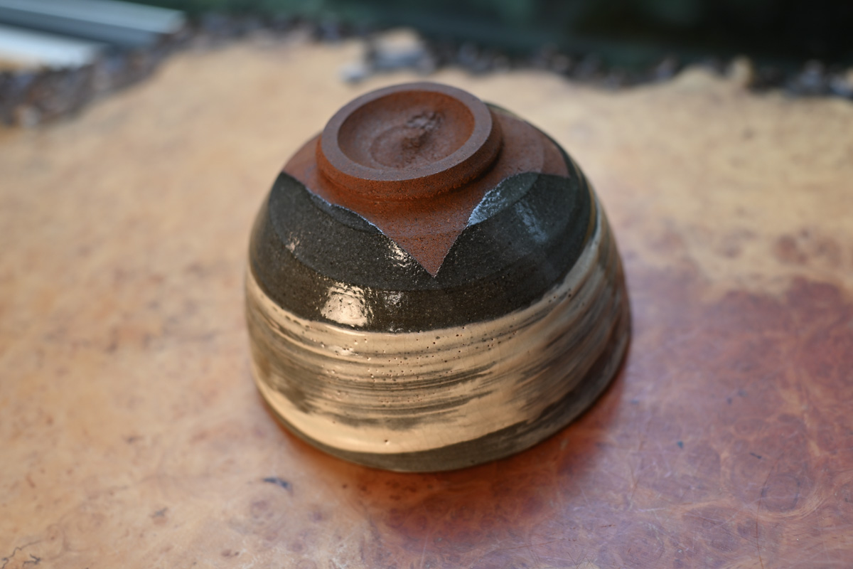三岛纹碗(平安花黄)