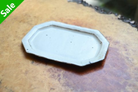 黄石晶八角皿（山本泰三）