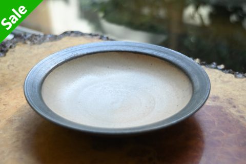黄石晶8寸深皿（山本泰三）