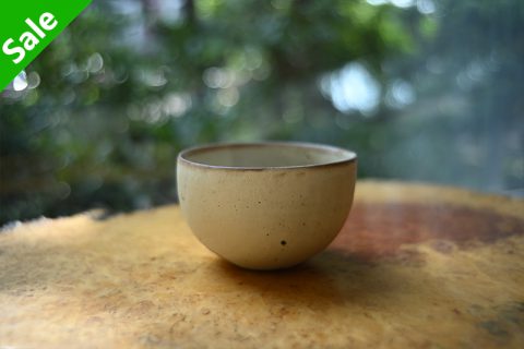 黄粉引深碗（山本泰三）