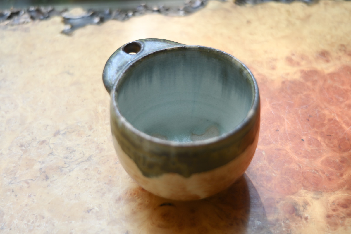 灰青彩耐热钵(山本泰三)