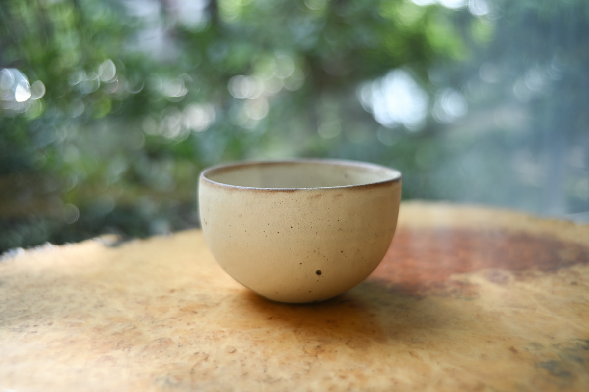 黄粉引深碗(山本泰三)