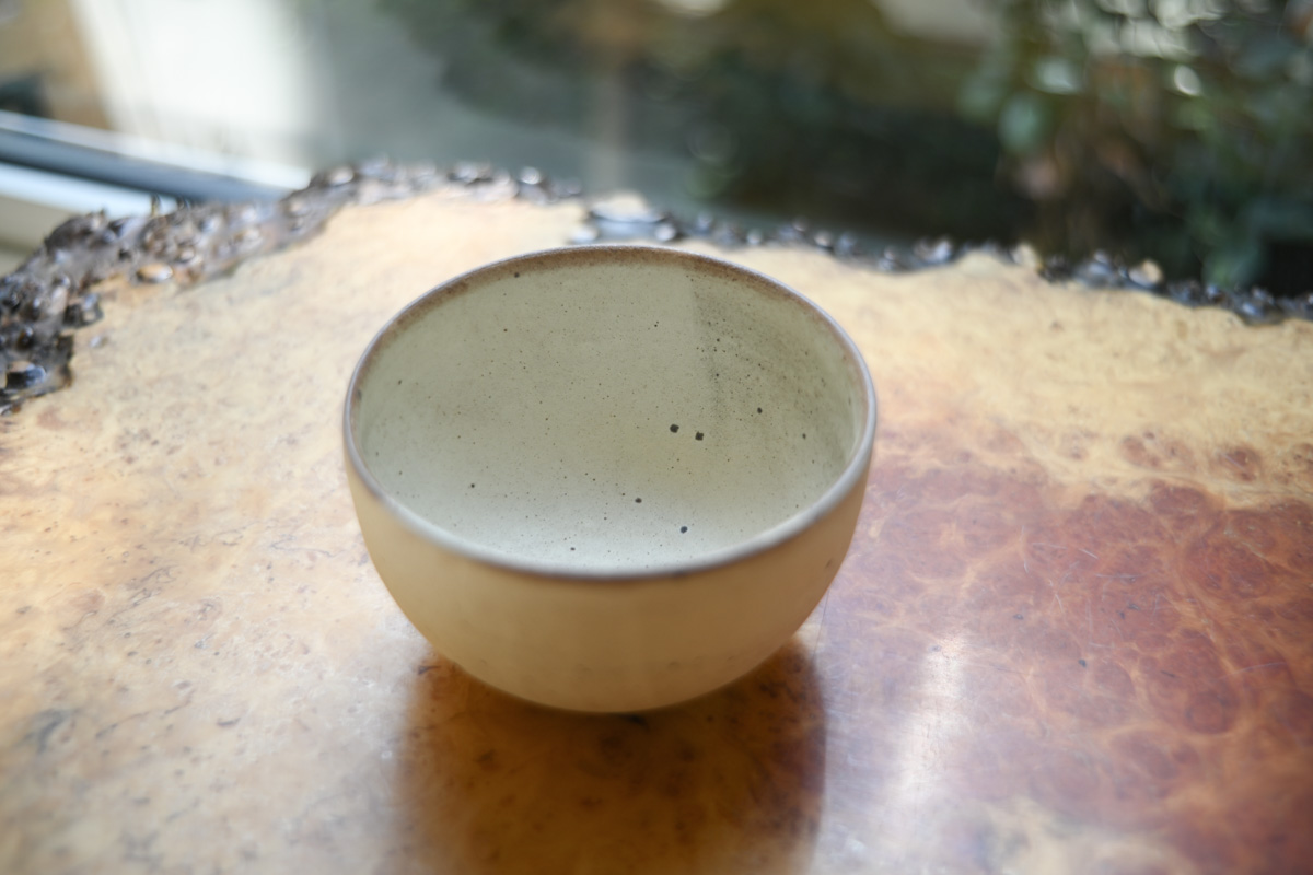 黄粉引深碗(山本泰三)