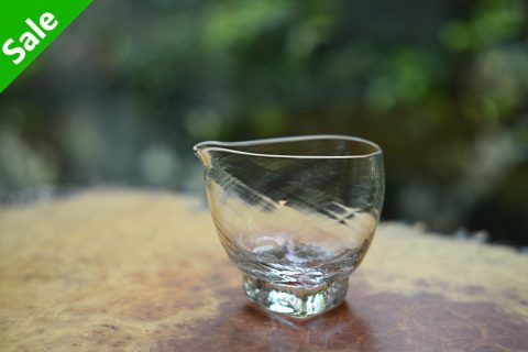 高台玻璃片口（西山亮）