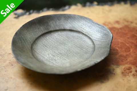 大漆锡粉木胎中皿（西优树）