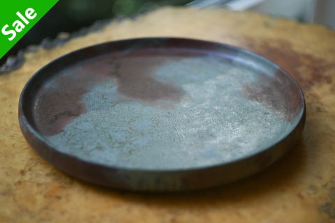 大漆木胎大皿（西优树）