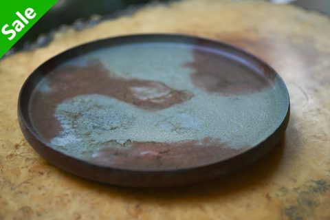 大漆木胎大皿（西优树）