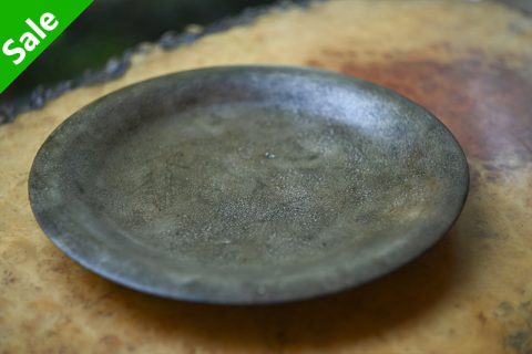 大漆木胎锡粉大皿（西优树）