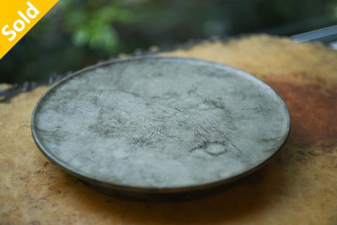 大漆木胎锡粉大皿（西优树）