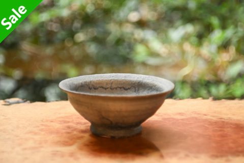 蓝粉引碗（小山义则）
