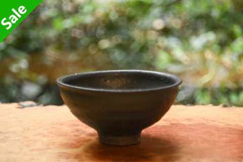 黑釉碗（小山义则）
