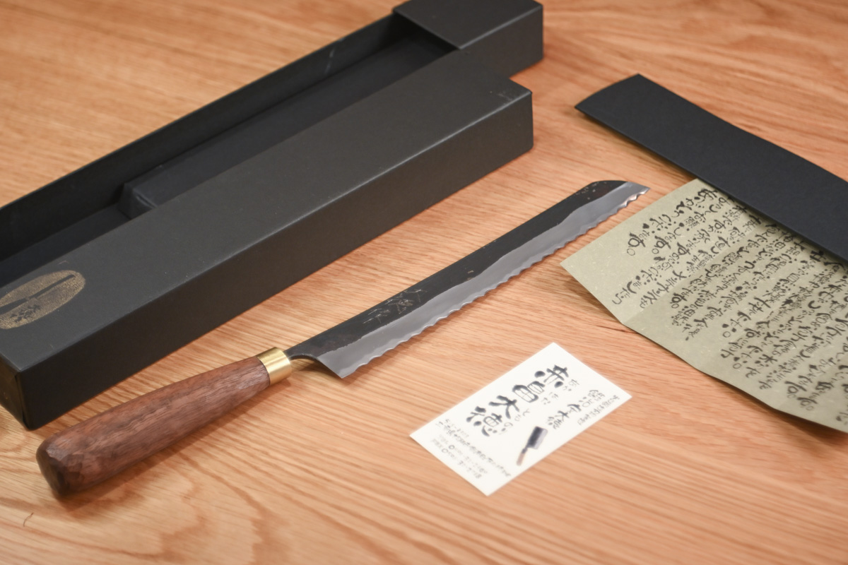 黑打面包刀 21cm（赤畠大德）