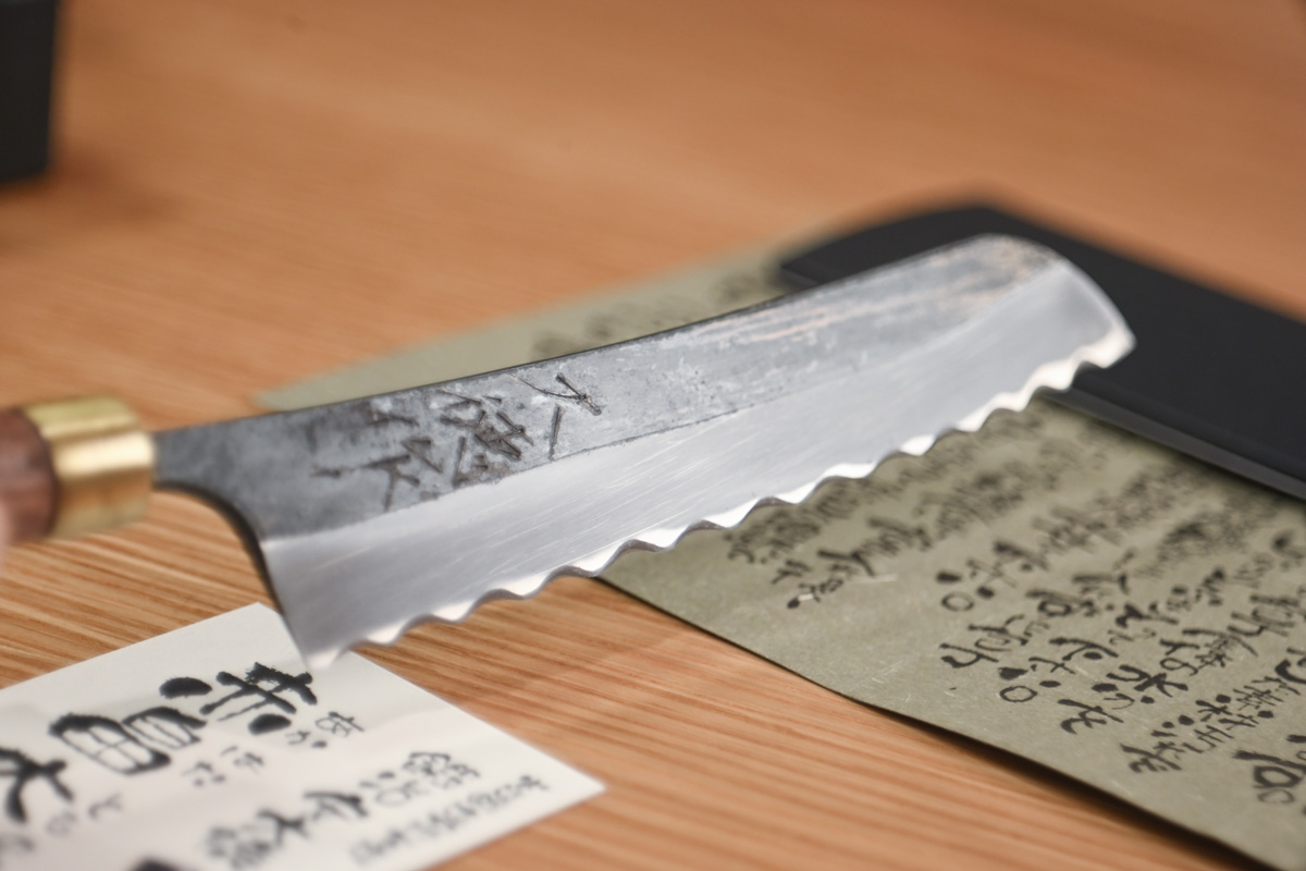 黑打面包刀 12cm(赤畠大德)